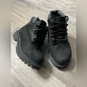 Timberland  toddler black boots